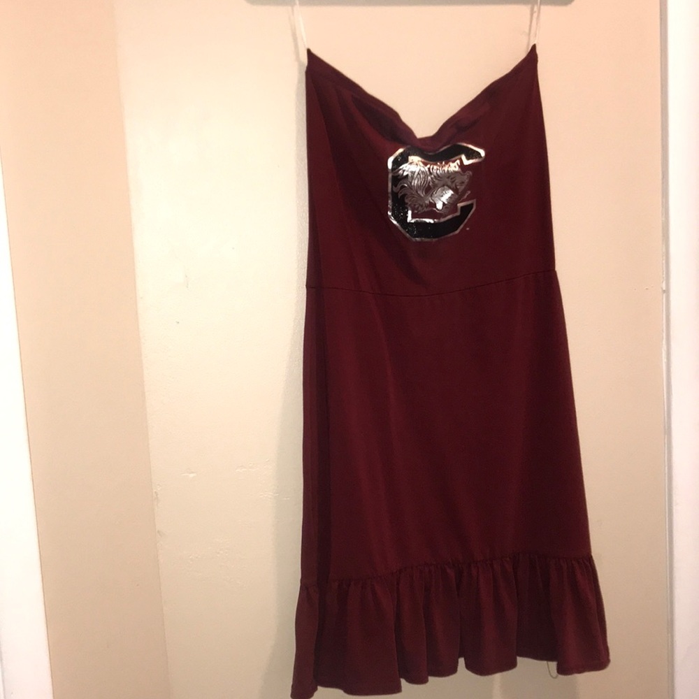 Strapless USC Gamecocks Dress